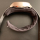 A closer look at the inflatable strap.